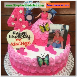 Bánh Sinh Nhật Công Chúa - BQ499